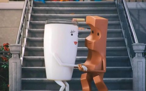 巧克力和牛奶的浪漫爱情故事！