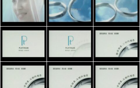 148PLATINUM铂金对戒之婚礼篇15秒